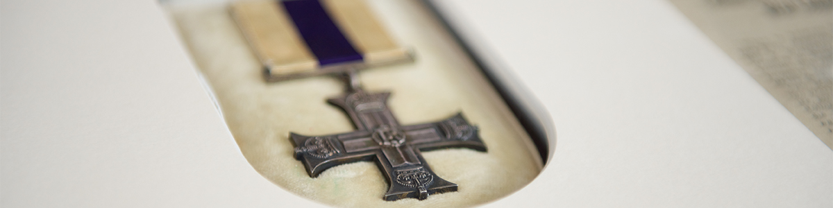 Framing of a Military Cross